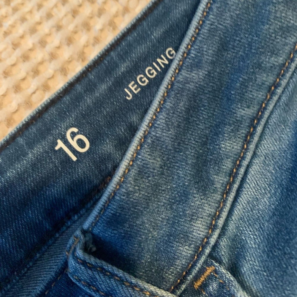 Women’s Jean jeggings with blue stars